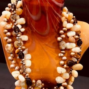 Stunning beaded necklace